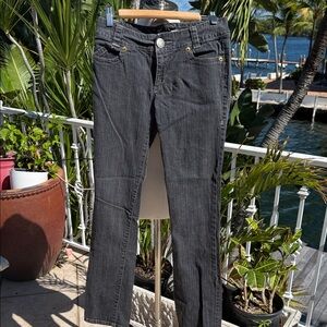 DKNY Charcoal Straight Leg Jeans